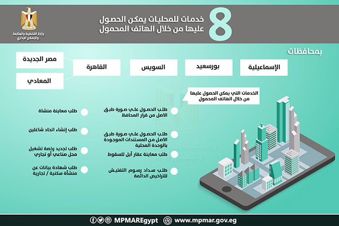 الخدمات الحكومية عبر المحمول
